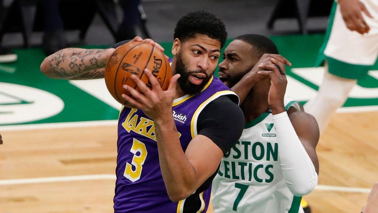 "LeBron James damn sure wasn't gonna lose 3 in a row": Lakers' Anthony Davis shares what motivated them to push past the spirited Celtics challenge