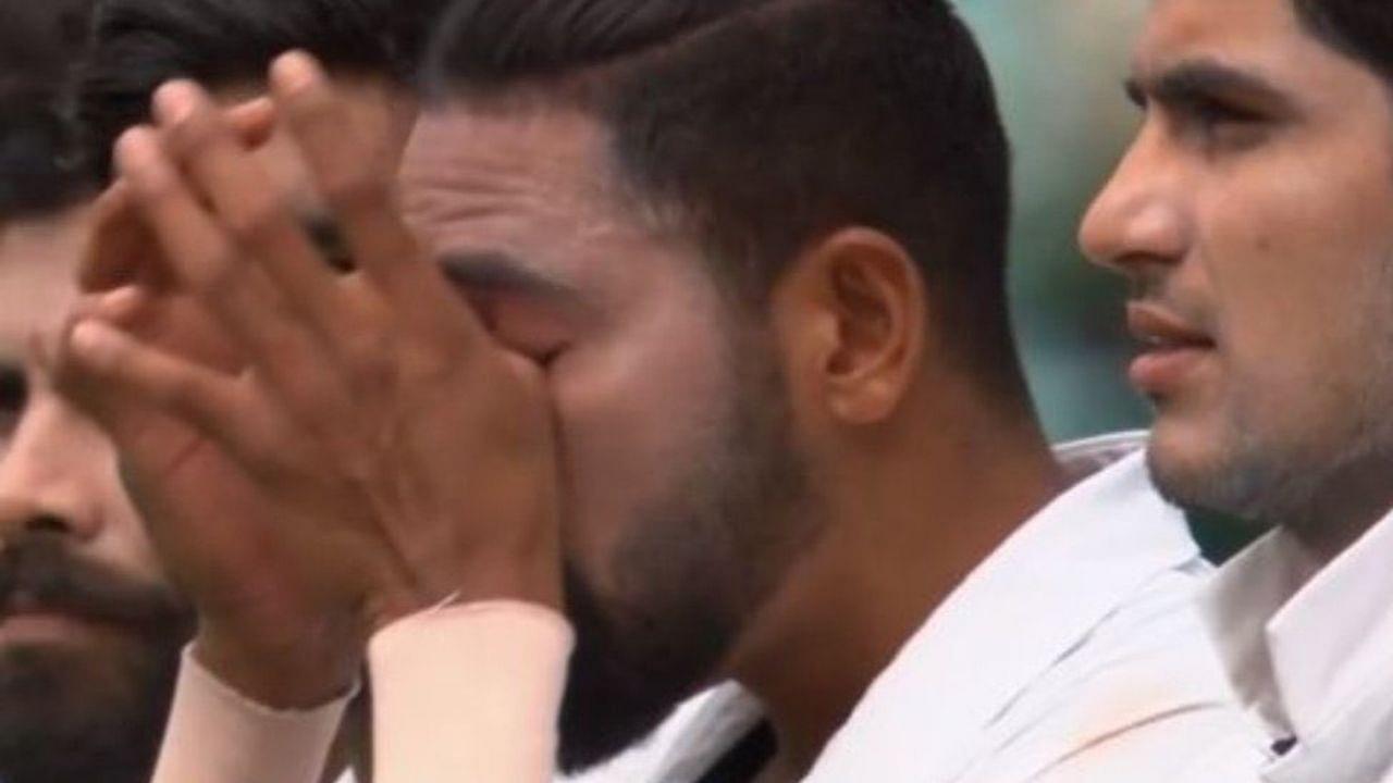 Australia vs India Test: Mohammed Siraj sheds a tear during Indian national anthem at the SCG