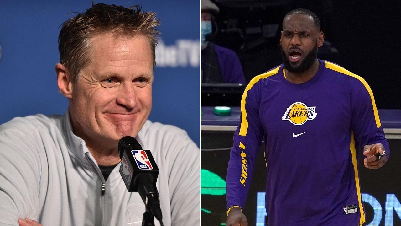 "LeBron James and Lakers are where we found ourselves in the 73-9 season": Warriors' Steve Kerr praises reigning NBA champions for their gameplay and mentality this year