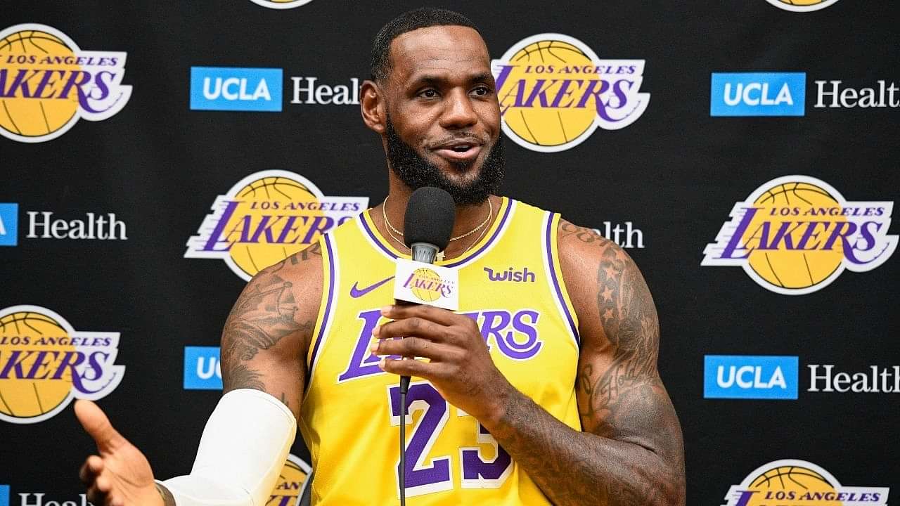 LeBron James Debuts 'Space Jam 2' Basketball Jerseys