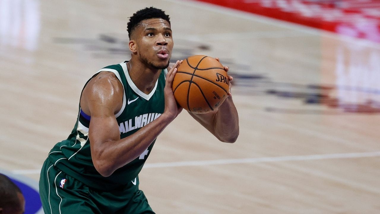 If Giannis Antetokounmpo Missed A Free Throw His Girlfriend Would Run Carrying His Son Why Bucks Star S Offseason Mantra To Improve His Free Throw Shooting Isn T Working The Sportsrush