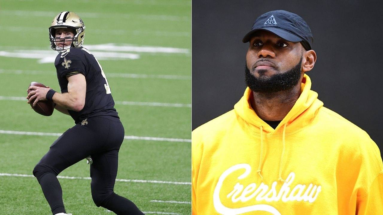"LeBron James must shut up and dribble but Drew Brees is fine?": Difference in treatment between Lakers star and Saints legend illustrates subtle racism in USA