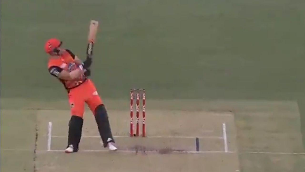 Jason Roy and Liam Livingstone: Watch Scorchers batsmen play innovative scoops in 123-run opening stand vs Hurricanes