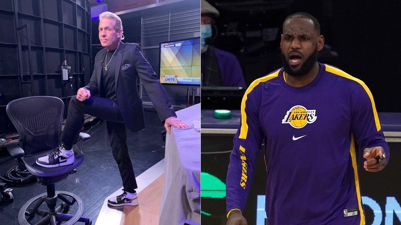 "LeBron James will never win another championship": Skip Bayless explains why Lakers star will fall short of Michael Jordan's 6 titles after James Harden trade