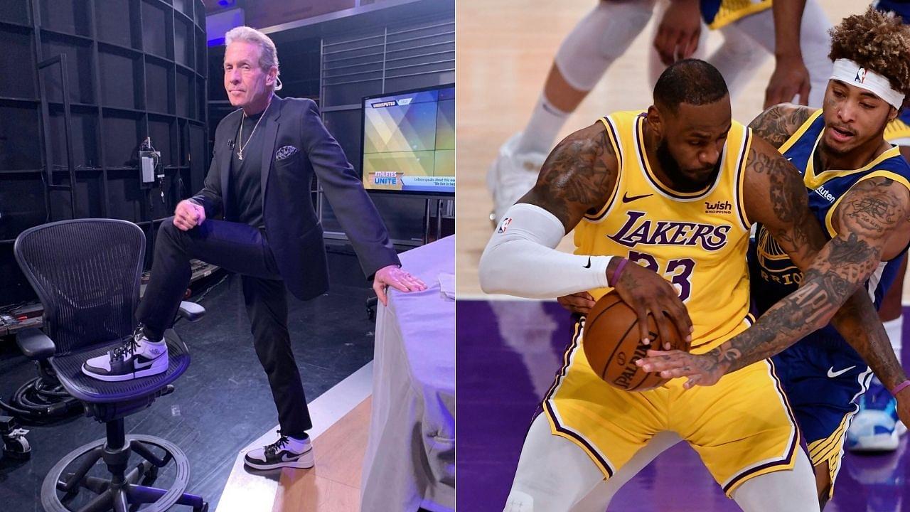 "LeBron James is an early-season 4th quarter disaster": Skip Bayless gleefully celebrates Lakers' loss to Warriors on MLK Day after blowing 19-point lead