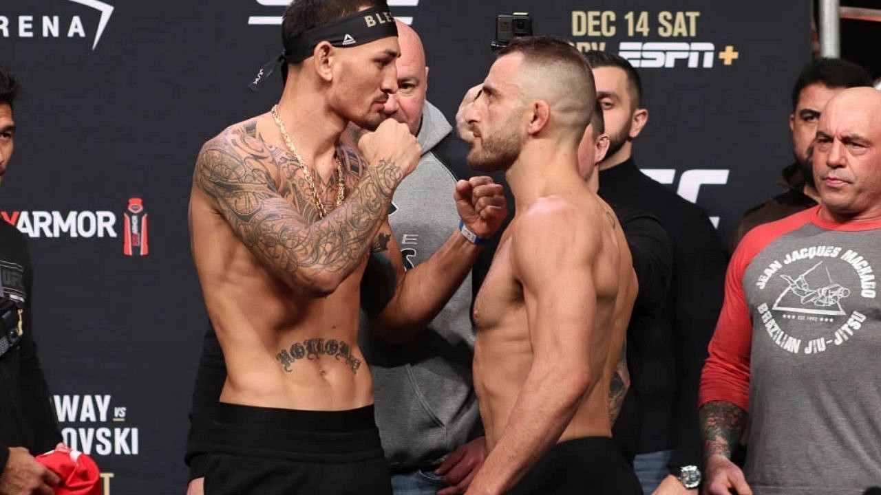 Max Holloway Vs. Alexander Volkanovski: How Alexander Volkanovski Got The Better Of Max Holloway On Two Occasions? - The SportsRush