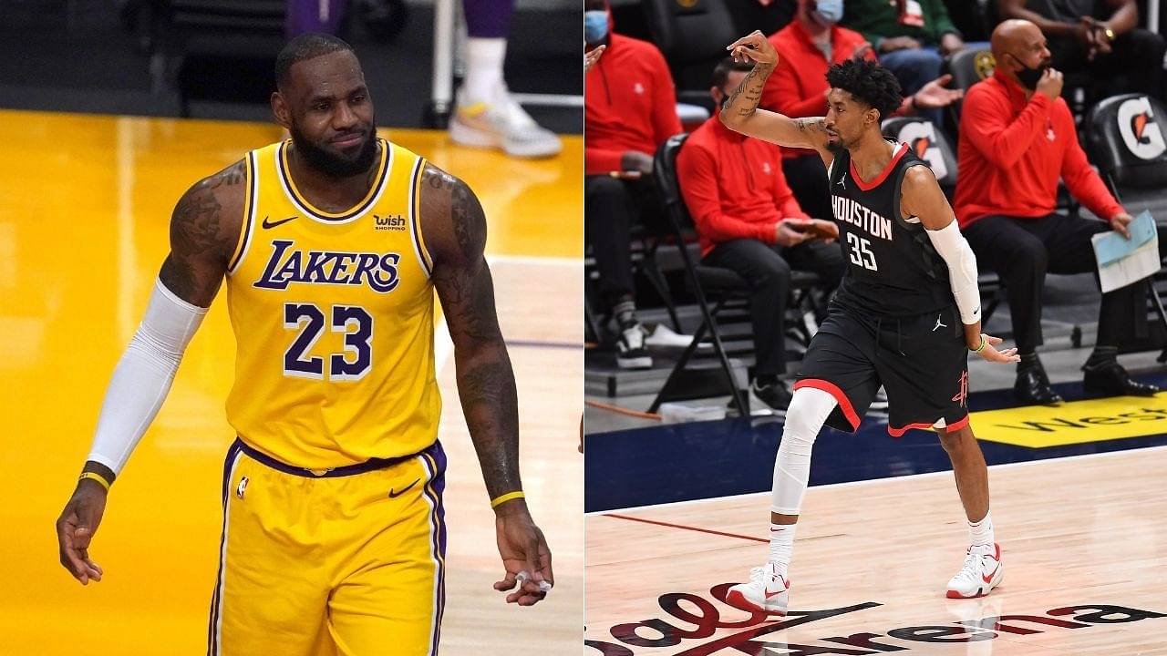 "Hold his a**, this guy is trouble": Lakers' LeBron James gave props to Rockets center Christian Wood, asked Marc Gasol to front him on free throw