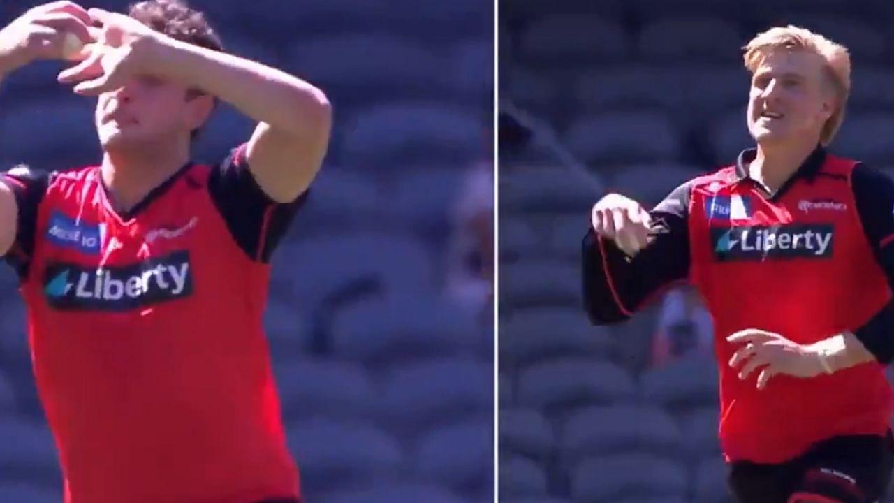 Peter BBL 10: Melbourne Renegades' Will Sutherland emulates Peter Hatzoglou's bowling action