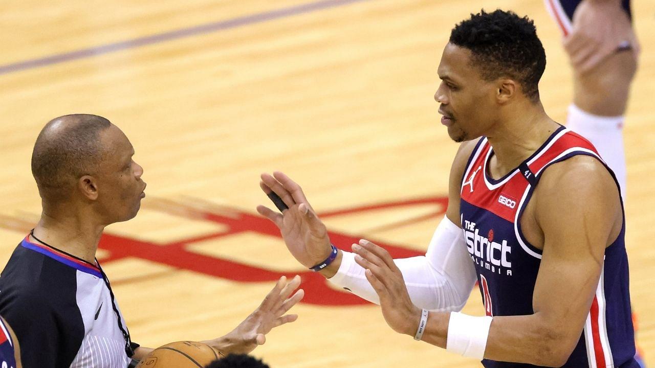 "Rajon Rondo waved Russell Westbrook goodbye": Former Lakers, Celtics star gets on Wizards star's nerves and gets him ejected in Hawks' 116-100 win