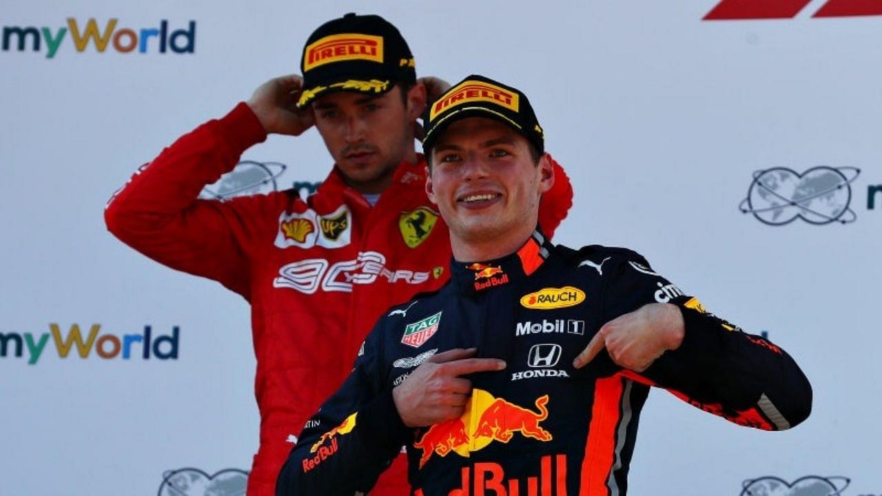 "I see their rivalry like that of Ayrton Senna and Alain Prost"- Former Ferrari driver on Charles Leclerc and Max Verstappen
