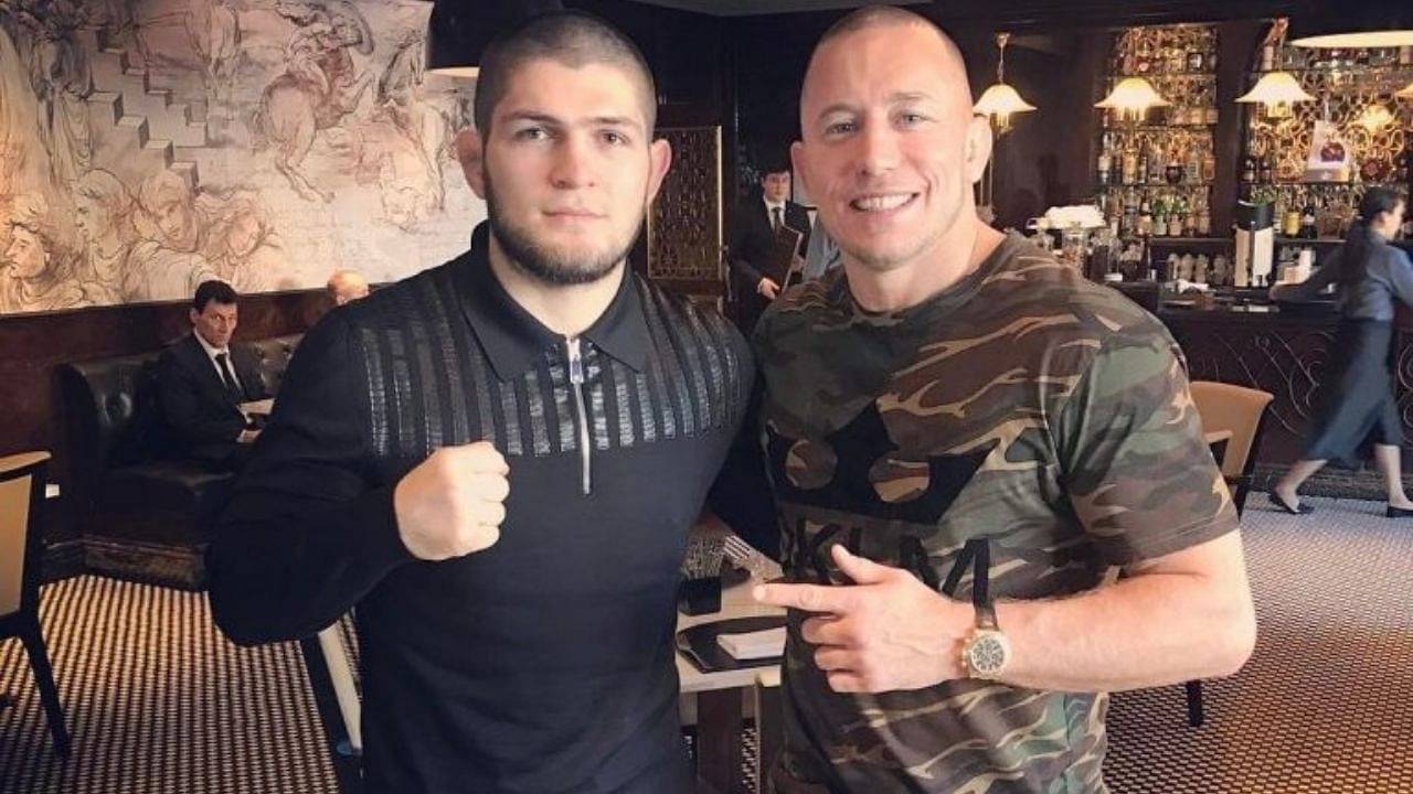 'I thought maybe Khabib would have called me out': GSP reveals he was expecting a call-out from Khabib Nurmagomedov at UFC 254