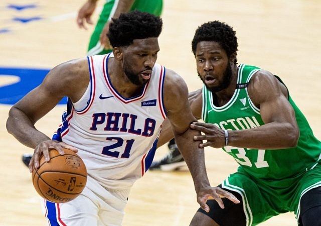 "Marcus Smart told me that?": Joel Embiid gets back at Celtics guard after Smart called the Sixers star a flopper