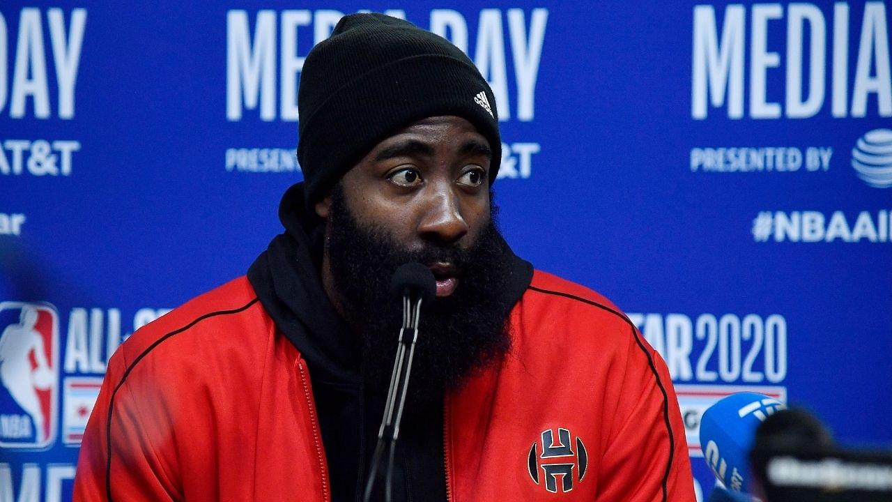 8-time NBA All-Star James Harden likes an Instagram meme on the strippers situation in Houston after moving to Brooklyn.