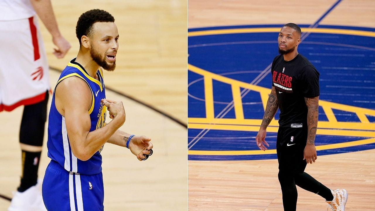 "Steph Curry is drawing a lot of attention from defenses": Blazers' Damian Lillard explains why Warriors star has been less effective this season