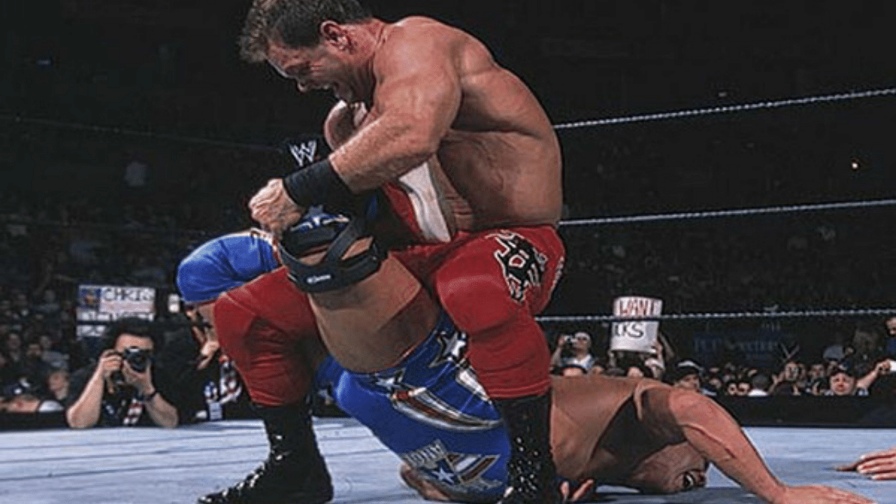 Kurt Angle says SmackDown match reminded him of clashes with Chris Benoit