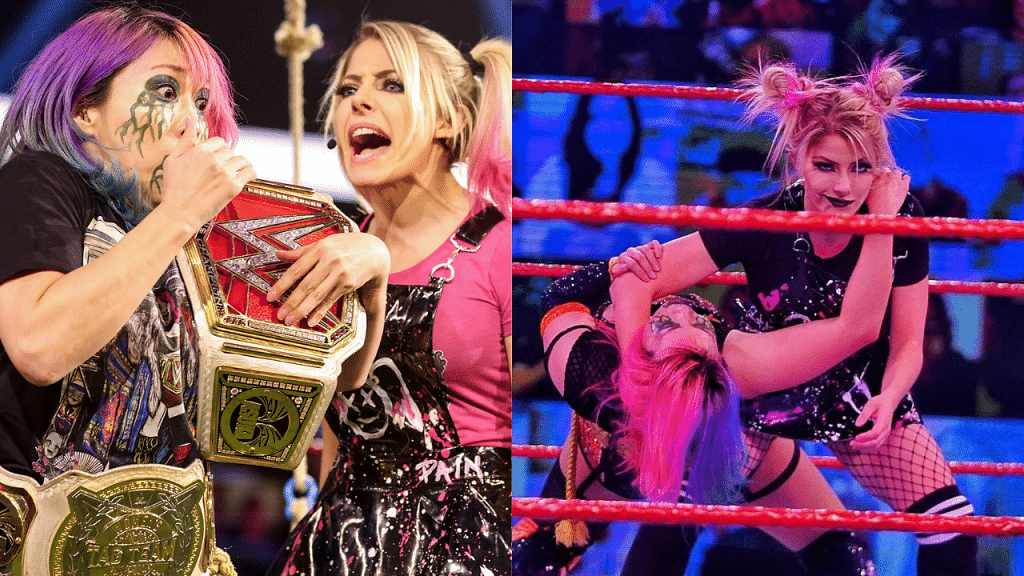 Alexa Bliss dramatically transforms during match with Asuka to beat the ...