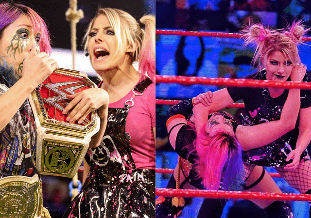Alexa Bliss dramatically transforms during match with Asuka to beat the RAW Women’s Champion