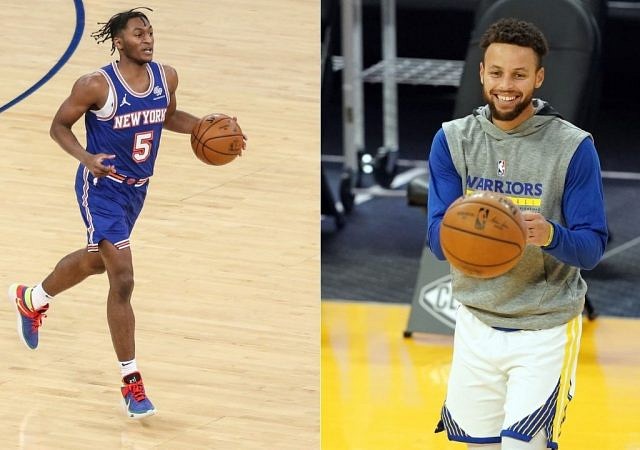 "Stephen Curry was one of my favorite players growing up": Knicks rookie Immanuel Quickley raves about Warriors star ahead of their game