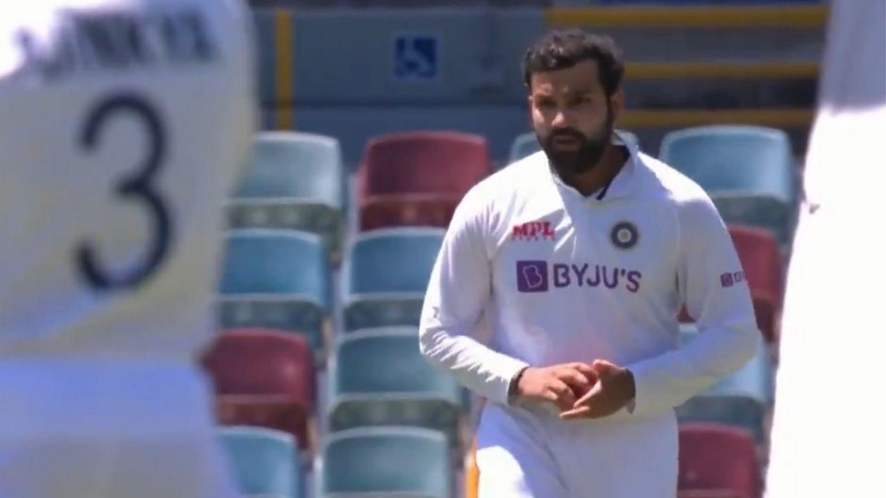 Rohit Sharma bowling: Watch Indian vice-captain bowls gentle medium-pace in Brisbane Test