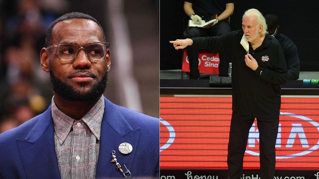 'LeBron James is not going to be what Muhammad Ali was’: Gregg Popovich praises Lakers star's stances regarding social justice