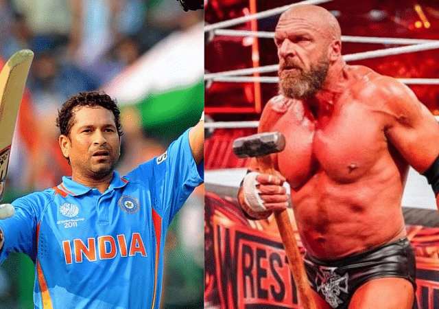Triple H compares himself to Indian Legend when asked how would he fare at Cricket