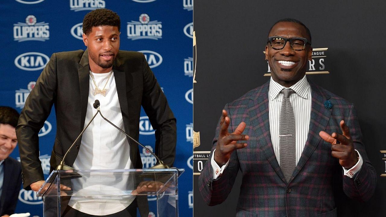 “Your Clippers teammates call you soft, not the media”: Shannon Sharpe goes off on Paul George and says he can’t trust him in the Playoffs