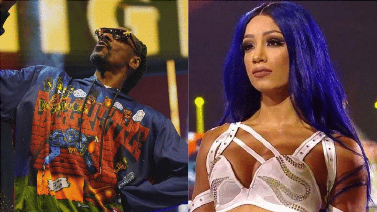 Sasha Banks reacts to cousin Snoop Dogg’s AEW appearance