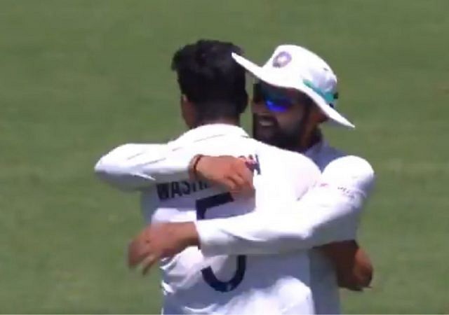 Washington Sundar bowling: Watch Sundar dismisses Steve Smith to pick maiden Test wicket at the Gabba