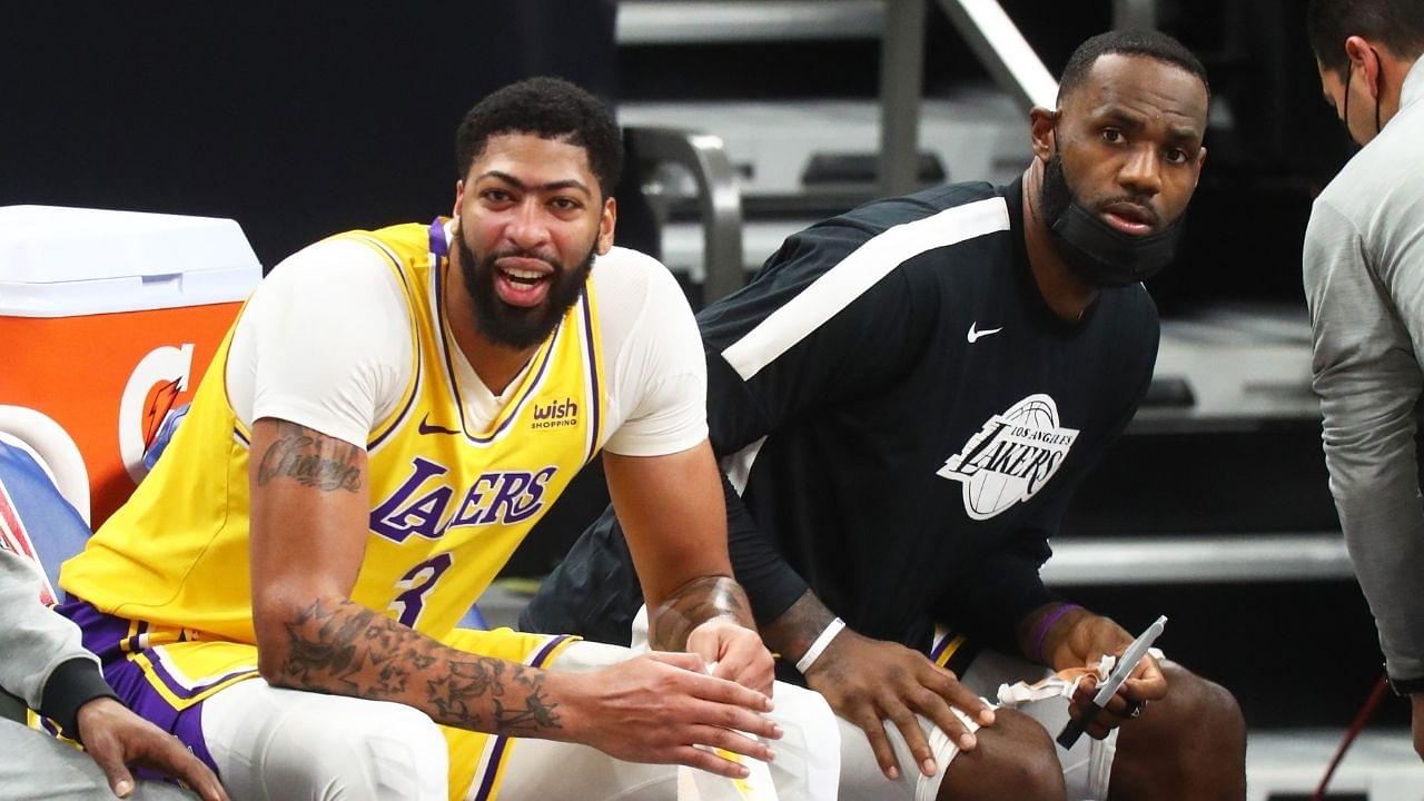 “LeBron James doesn't get mad”: Anthony Davis praises Lakers star for his calm demeanor throughout his stint in Los Angeles