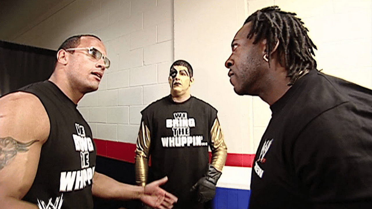 Booker T recalls working the Rock early on in his WWE career