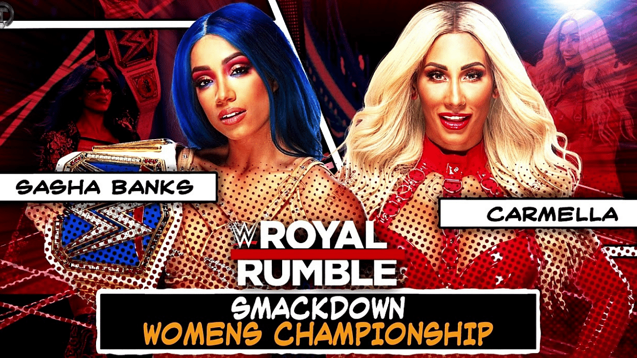 Sasha Banks vs Carmella SmackDown Women’s Championship Match at Royal Rumble announced