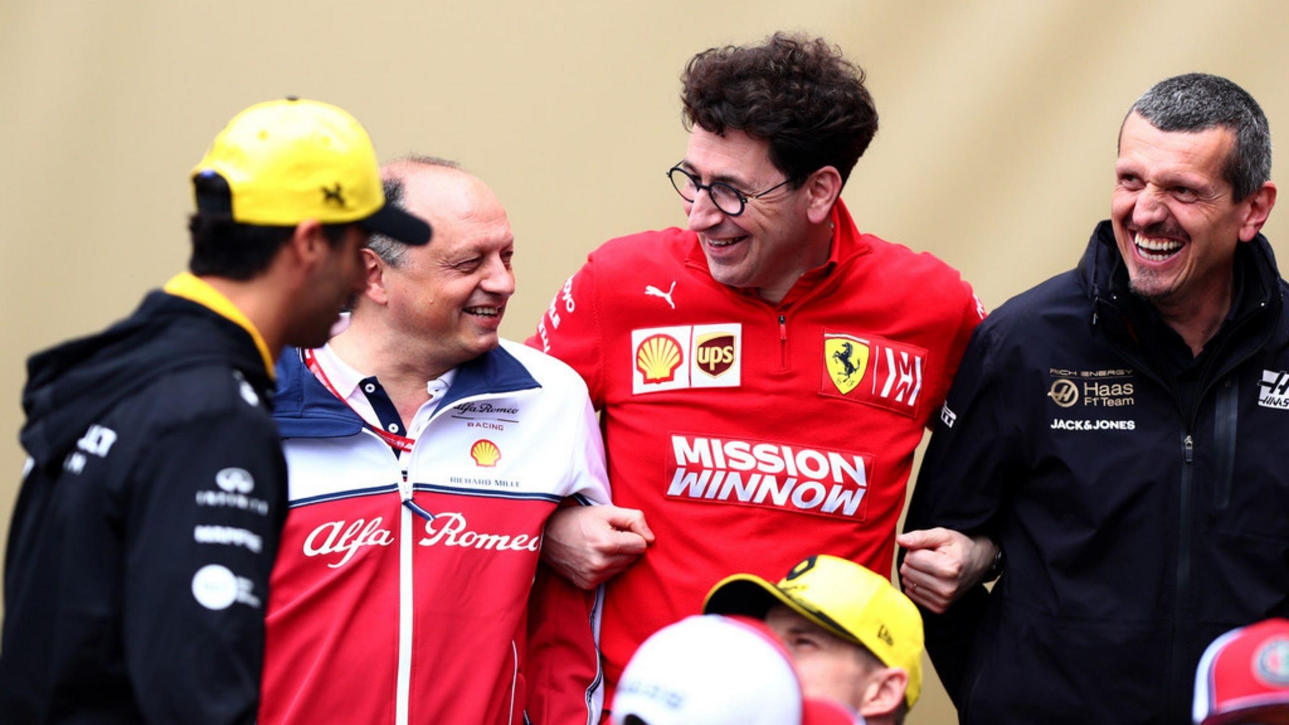 "The presence of client teams seriously helps us out" - Ferrari boss Mattia Binotto grateful to Haas for impending debut of Mick Schumacher