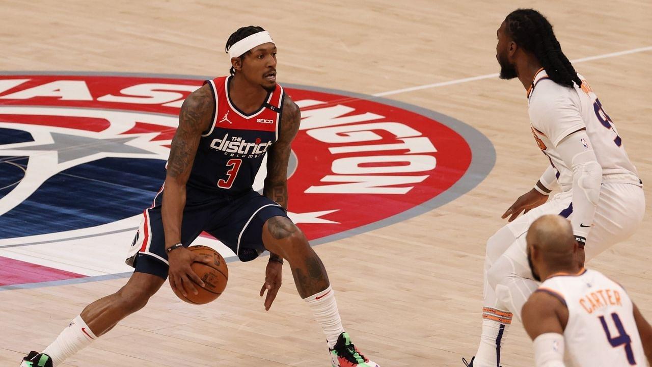 "Maybe we can move up from the parked cars": Bradley Beal hilariously quotes himself while praising Wizards defense following win over Chris Paul's Suns