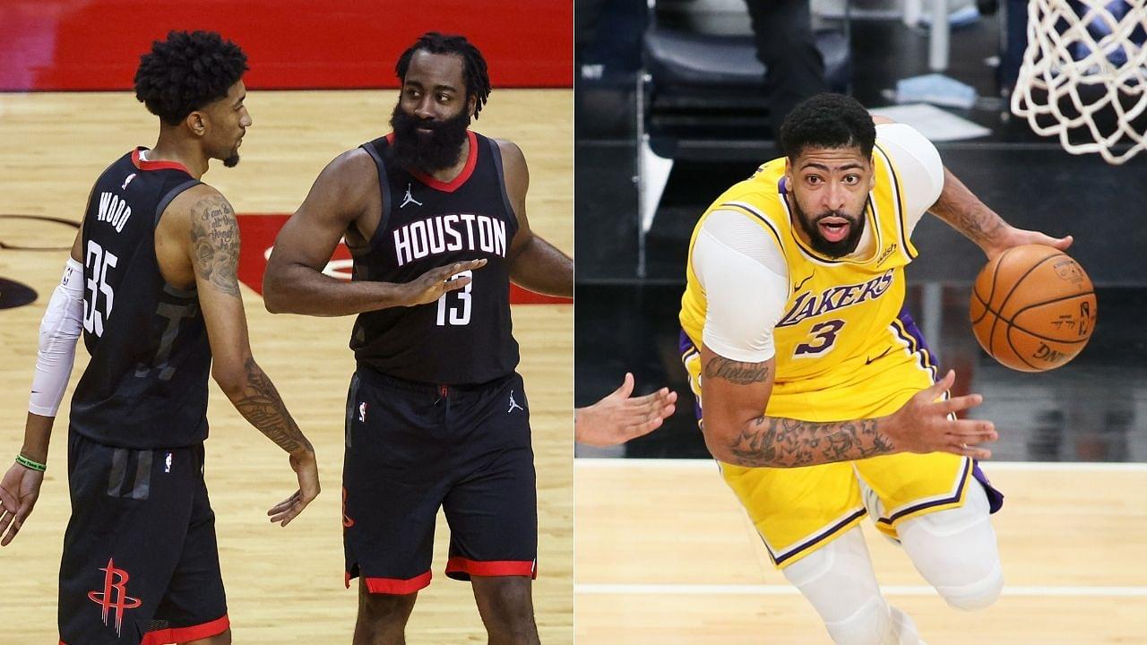 LeBron James and Anthony Davis stand tall in win over Rockets