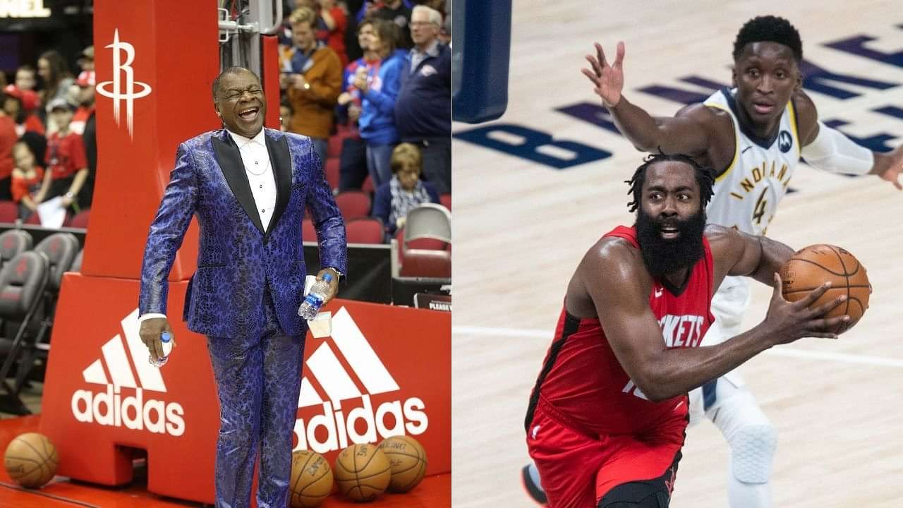 He Quit Rockets Announcer Calvin Murphy Takes A Jab At James Harden During Game Against