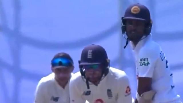 "Throw your wicket away": Dinesh Chandimal falls to Joe Root's verbal tactics as James Anderson grabs outstanding catch