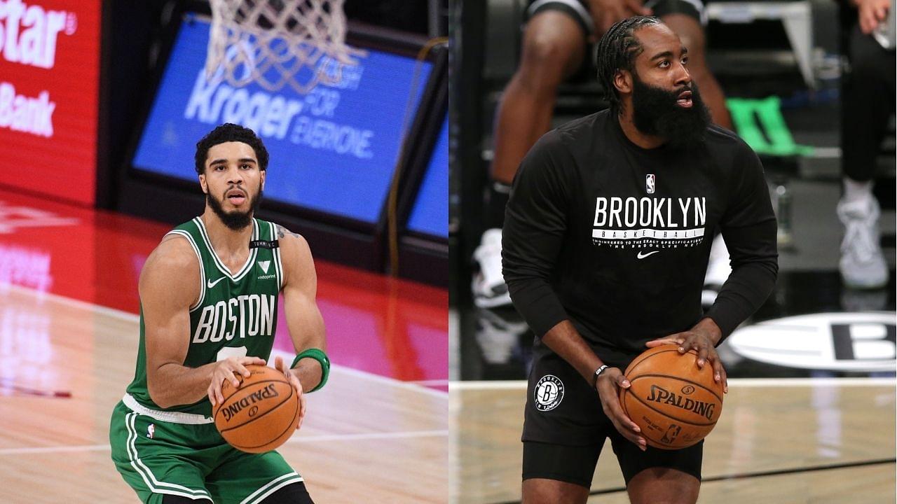 'Jayson Tatum is a better scorer than James Harden': Kendrick Perkins pinpoints how Celtics star leaves Nets superstar behind in terms of pure scoring