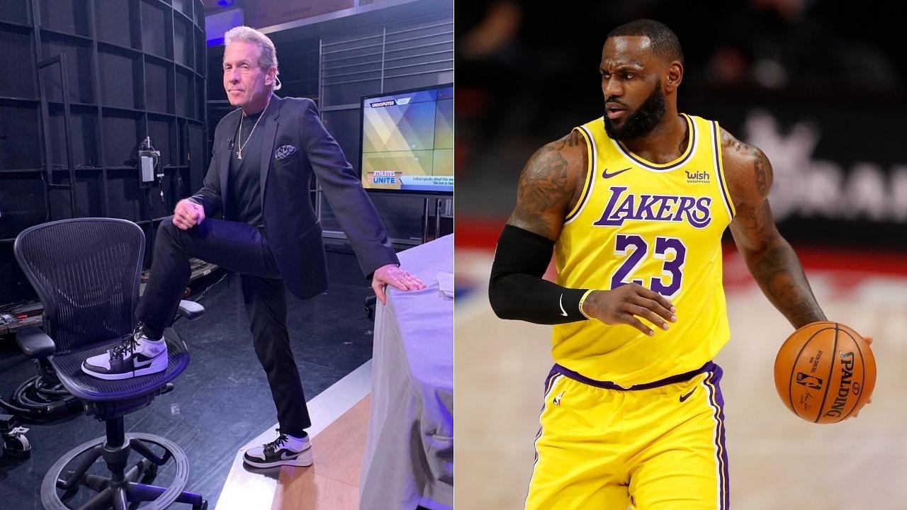 "LeBron James said he doesn't get tired, take him on his word": Skip Bayless launches an assault on the Lakers star for his poor performances of late