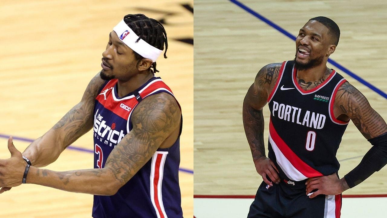 “Box score fans are the worst!”: Bradley Beal and Damian Lillard go off on NBA ‘casuals’ for clowning Russell Westbrook and co. during early stages of game vs Nets