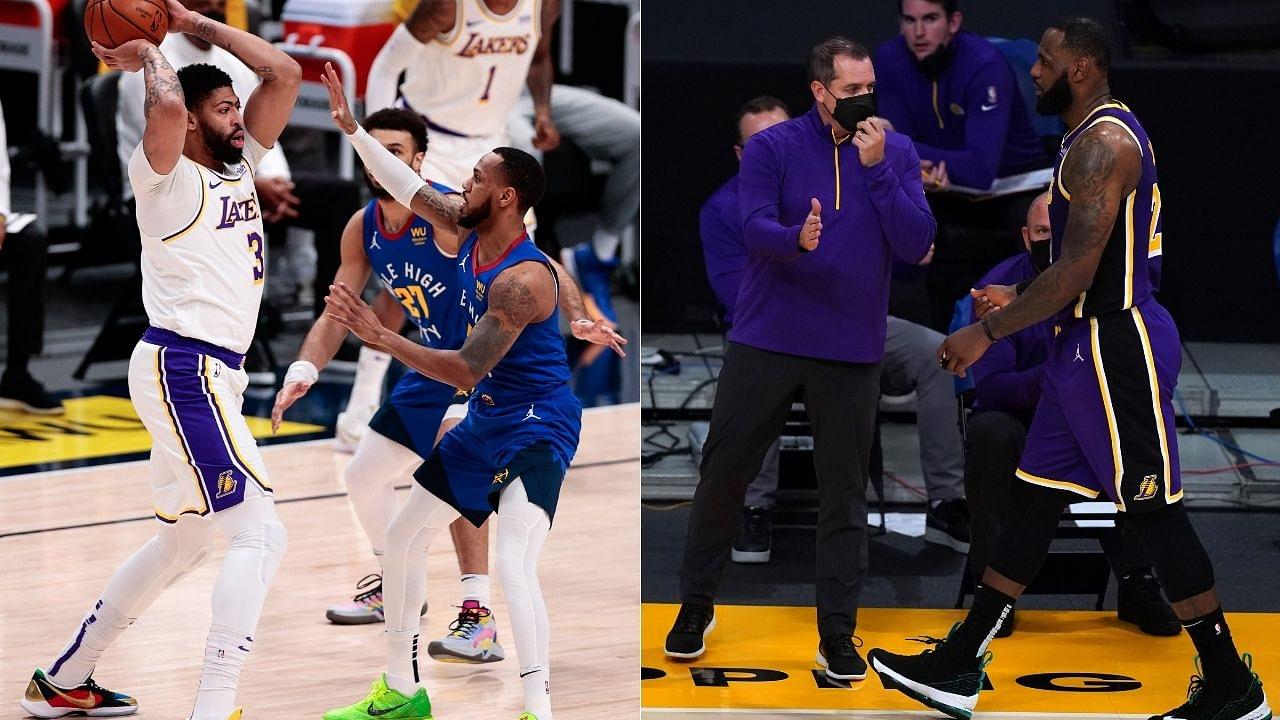 "Anthony Davis needs to get back to being himself": LeBron James advises Lakers teammate to take it easy after aggravating Achilles injury in loss to Nikola Jokic's Nuggets