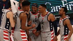 "Important to show that you care": Russell Westbrook hands his game-worn shoes to Wizards employee after realizing he's playing without spectators