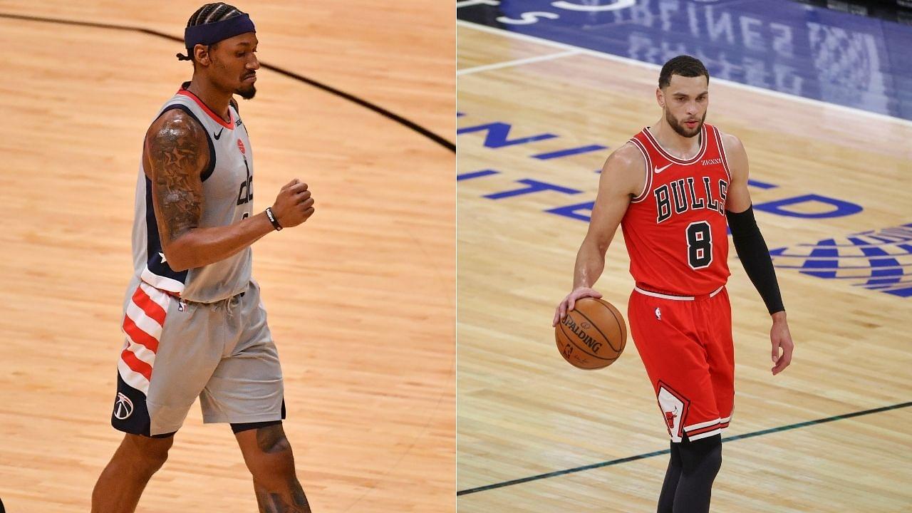 'Zach LaVine has my vote, hands down': Wizards' Bradley Beal is high on the Bulls star after outdueling him last night