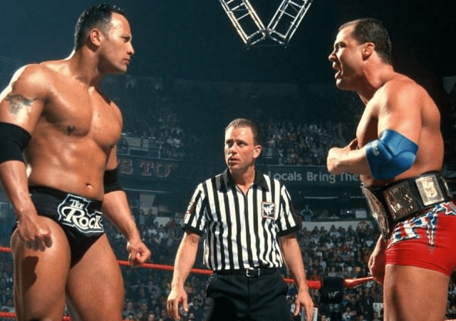 Kurt Angle reveals his character was modeled after the Rock
