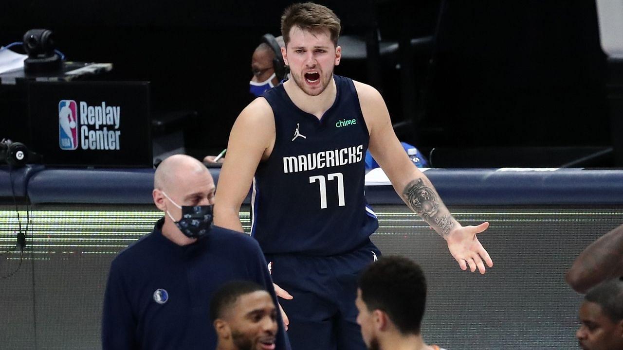 "Luka Doncic is a huge whiner": Zach Lowe explains how Mavs star is affecting his team's defense by not running back on defense to complain to referees