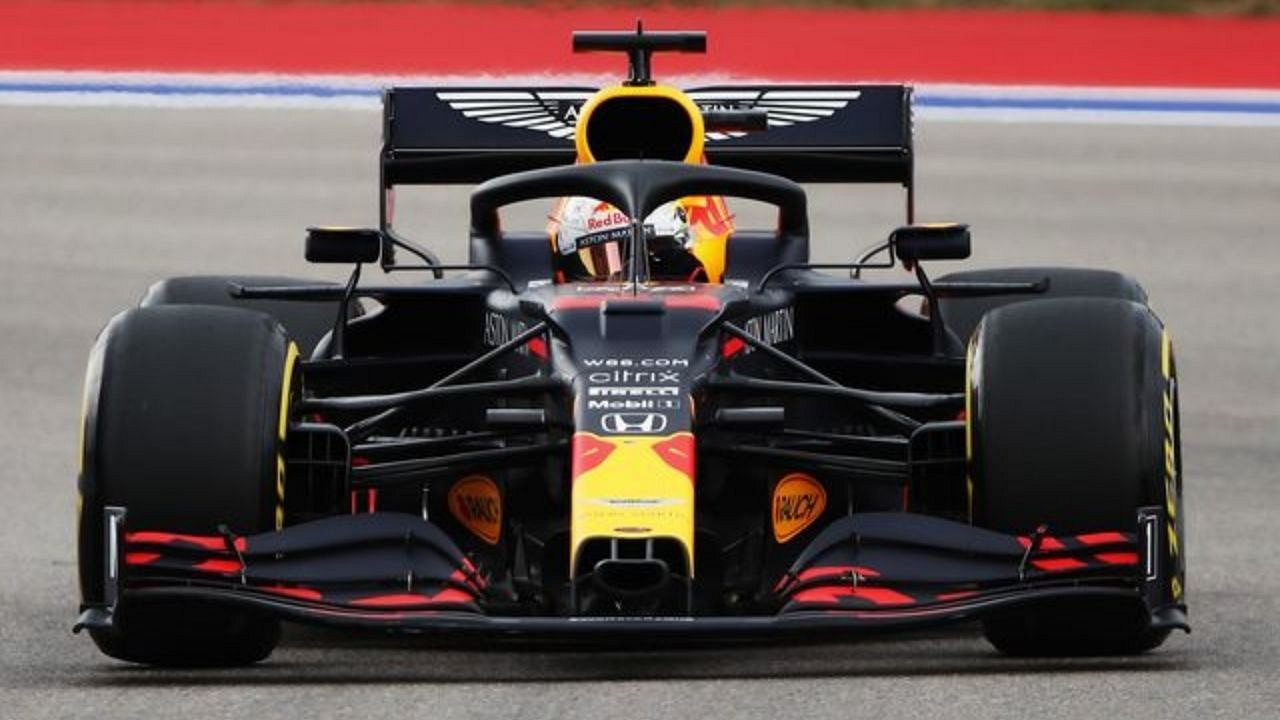 red bull f1 car engine 2020