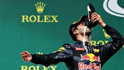"I want to get in and get my hands dirty" - Here's how you can buy St Hugo's Daniel 'shoey' Ricciardo-inspired wine decanter