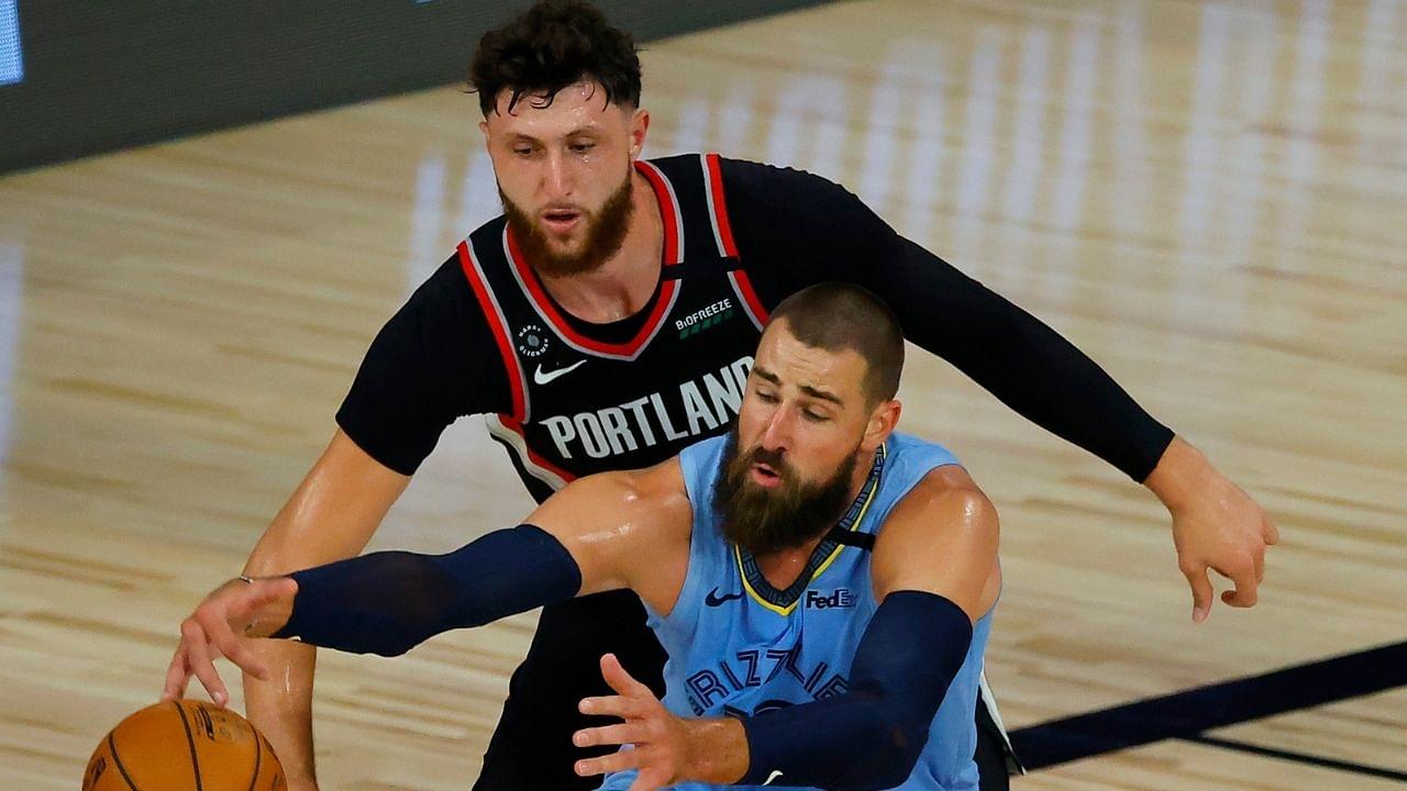 “Come on Jonas Valanciunas, we can do better”: Jusuf Nurkic calls out Grizzlies center on hard foul over Sacramento forward Chimezie Metu