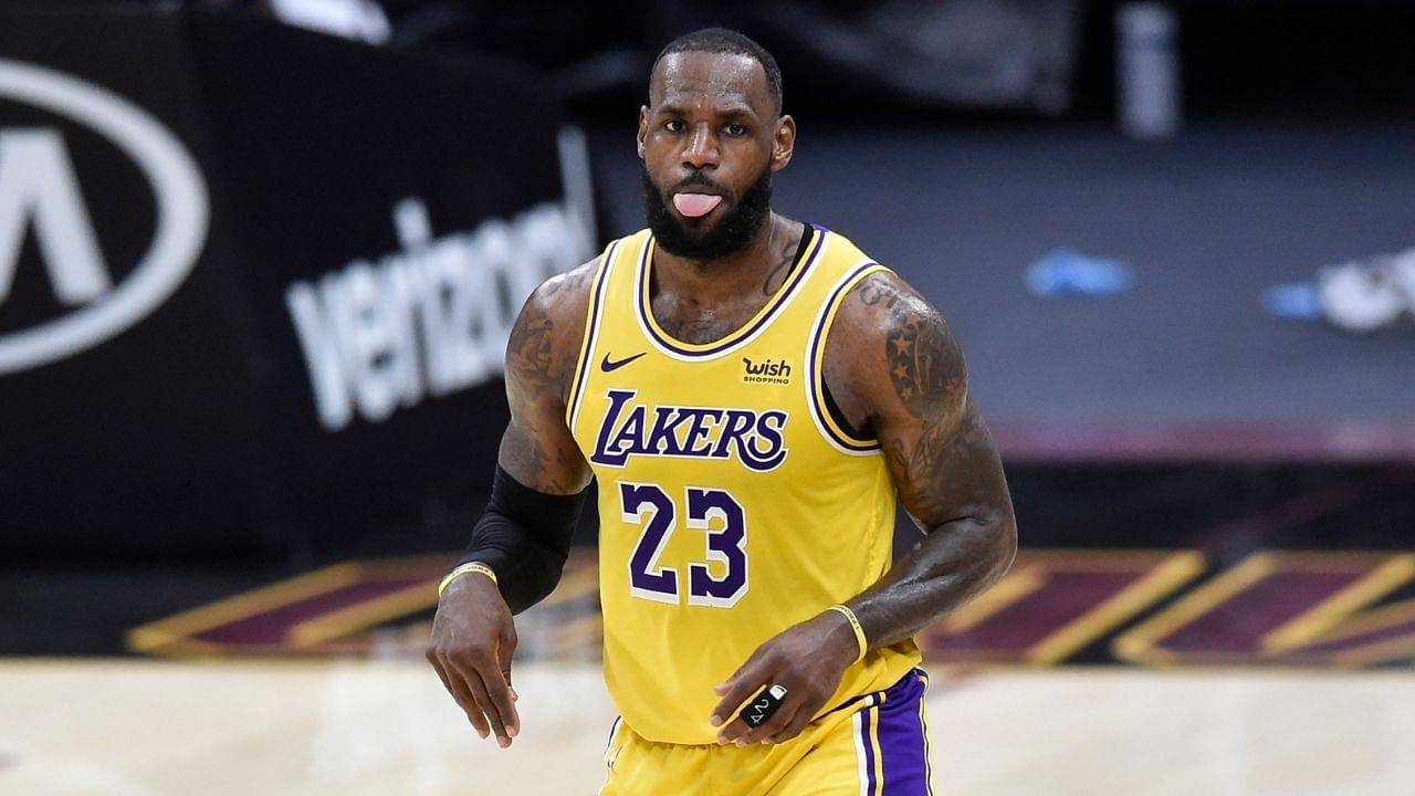 "My heart is not sustainable for two OTs": LeBron James heaved a verbal sigh of relief after drilling a dagger 3 to secure for Lakers the W over the Pistons
