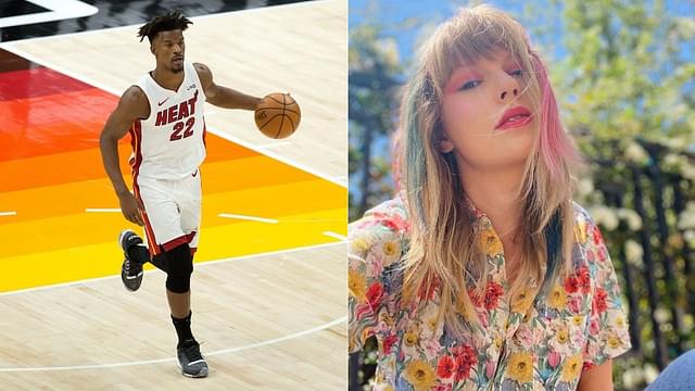 "Taylor Swift rated Jimmy Butler 13/10": Dwyane Wade ridicules the Heat star for an old video of Butler dancing to Swift's hit song '22'