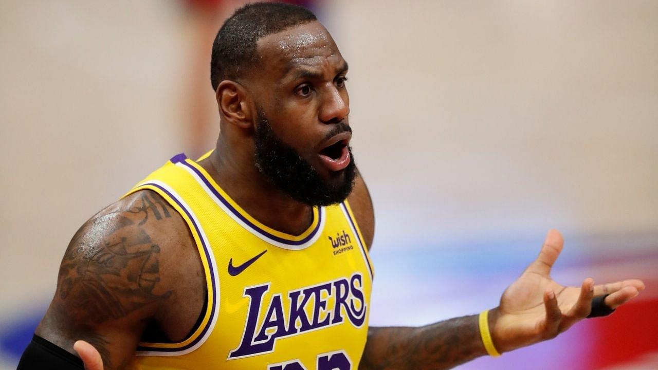 "Only baked chicken wings": LeBron James hilariously explains how he takes care of his diet in his final years with the Lakers